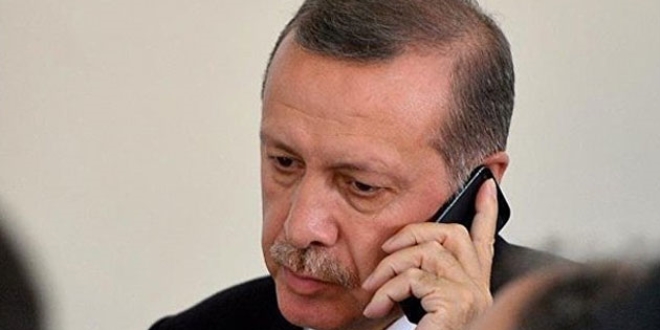 Cumhurbaşkanı Erdoğan, Tatar'ı arayarak tebrik etti