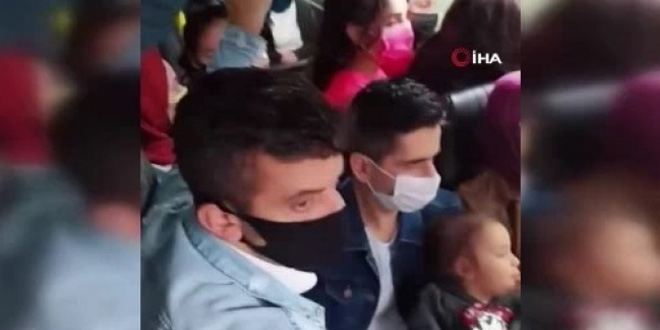 Tıka basa yolcu alan minibüs şoföründen yolcuya pişkin cevap