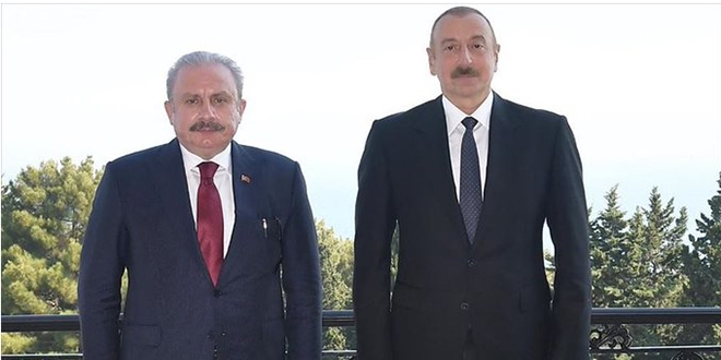 lham Aliyev, TBMM Bakan entop'u kabul etti