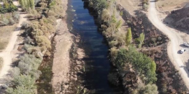 Türkiye'nin en uzun nehri Kızılırmak'ta kuraklık tehlikesi