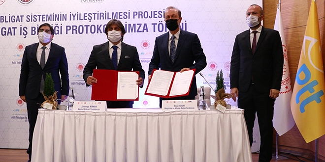 Adalet Bakanlığı ile PTT arasında 'Tebligat Protokolü' imzalandı