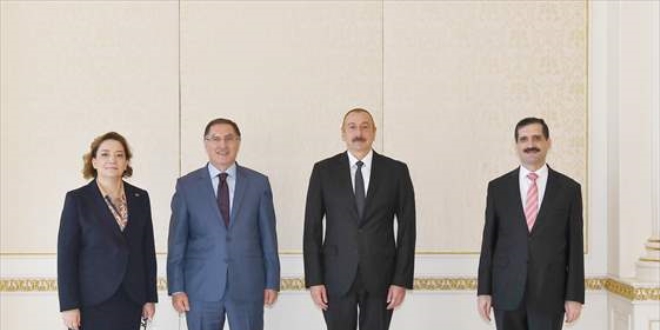 İlham Aliyev, Kamu Başdenetçisi Malkoç'u kabul etti