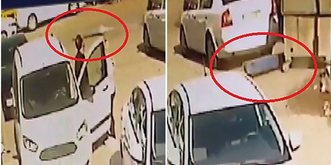 Oksijen tüpleri füze gibi fırladı: 1 kişi yaralandı, 1 iş yeri hasar gördü