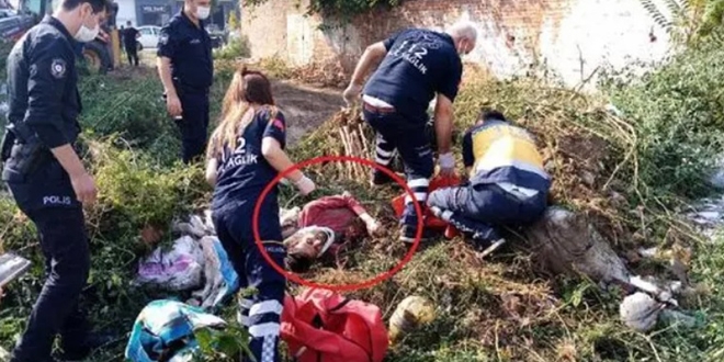 Üzerine kepçeyle toprak attılar, çığlıkları duyunca şoke oldular