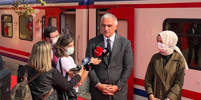 Bakan Ersoy: Ankara'dan turizm tren rotalarını yaymak istiyoruz
