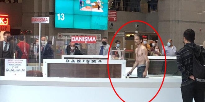 İstanbul Adalet Sarayı'nın içinde hareketli anlar