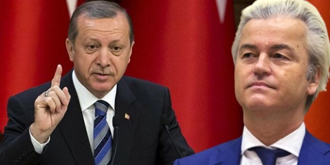 Erdoğan'dan Hollandalı siyasetçi hakkında suç duyurusu