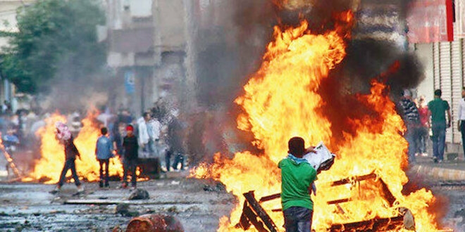 'Kobani'de kurye dalgası