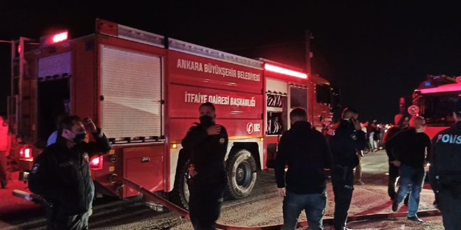 Ankara'da doğalgaz patlaması: Deprem oldu sandık