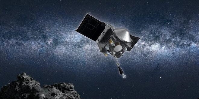NASA'nın uzay aracı topladığı gök taşlarını dünyaya getiriyor