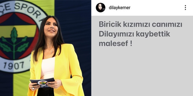 FB TV spikeri Dilay Kemer hayatını kaybetti