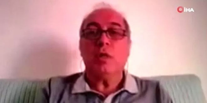 Akademisyen depreme 'online' derste yakalandı