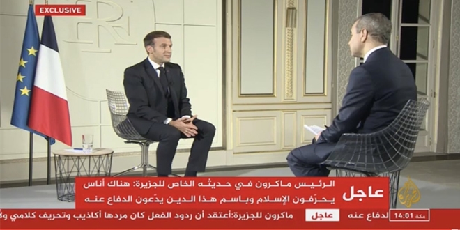 Macron, boykot sonrasında geri adım attı: Karikatürlerin arkasında değiliz