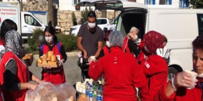 Türk Kızılay: İzmir'de 60 bin kişilik yemek çıkarabiliriz
