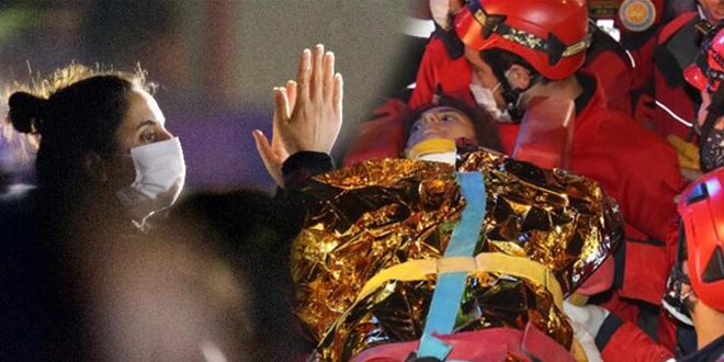 58 saat sonra enkazdan çıkartılan İdil: İtfaiyeci amca kardeşimden ses alamıyorum