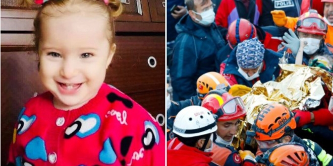 65 saat sonra çıkartılan Elif'i, üzerine devrilen sandalye kurtarmış