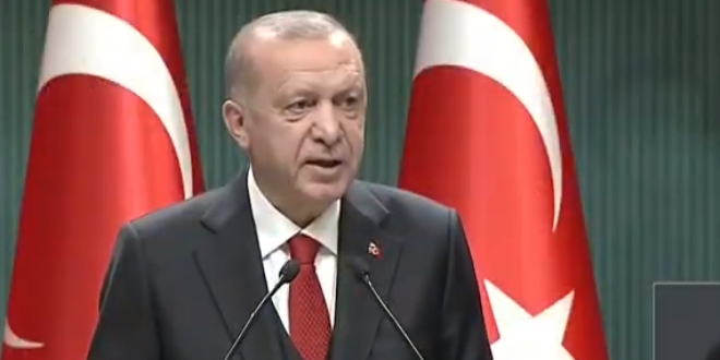 Erdoğan'dan yüz yüze eğitime dair açıklama