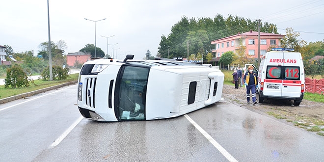 Özel harekat aracı kaza yaptı: 2 yaralı