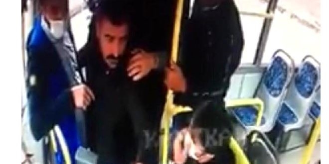 Kooperatif yöneticisi halk otobüsü sürücüsünü darbetti