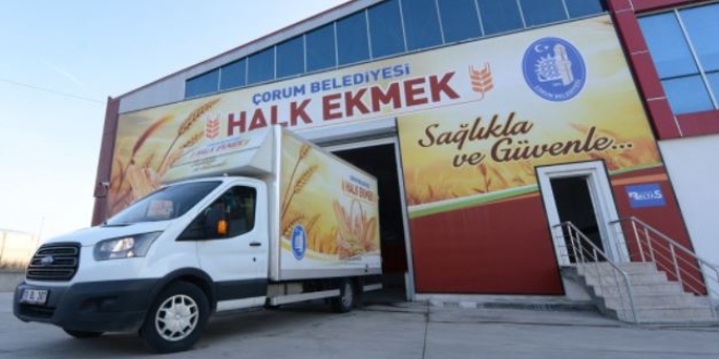 Çorum'da ekmeğe zam