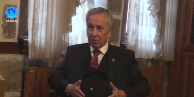 Bülent Arınç: Hepimiz görüyoruz bu ekonomik sıkıntıyı