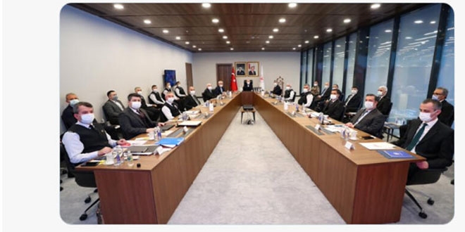 Koronavirüs tedavisi sonrası Bakan Soylu'dan ilk toplantı