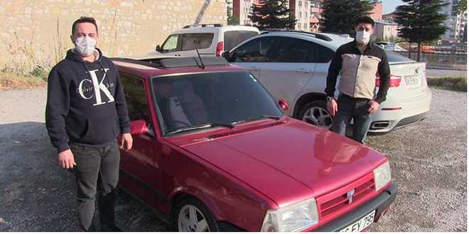 Hurda araca bak�m yapt�, sat�n ald��� fiyat�n 10 kat�na satt�