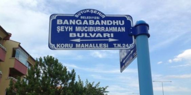 'Bangabandhu eyh Maciburrahman Bulvar'nn ismi deiti