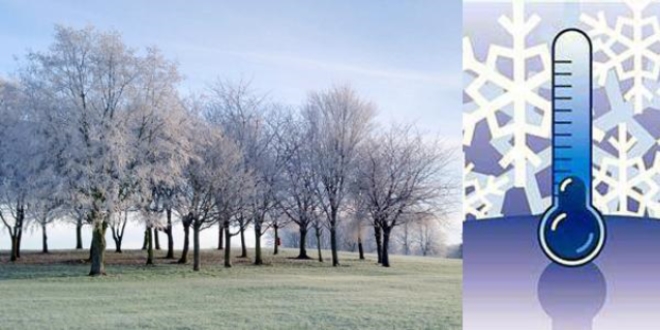 Do�u Anadolu'da gece 5 ilde s�cakl�klar s�f�r�n alt�na d��t�
