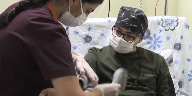 Kovid-19 ��phesiyle gitti�i hastanede l�semi oldu�unu ��rendi