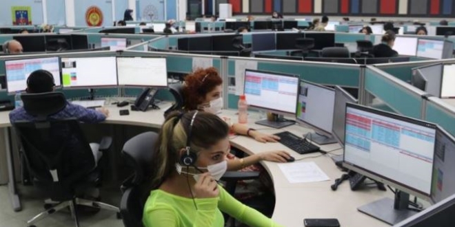 Bu '112 Acil Çağrı Merkezi'nde 3 dilde hizmet veriliyor