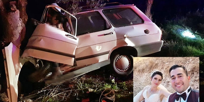 Otomobiliyle kaza yapan mahalle bekçisi yaşamını yitirdi