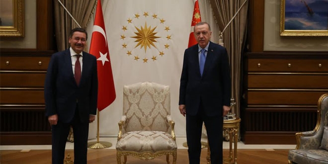 Erdoğan, Melih Gökçek ile görüştü