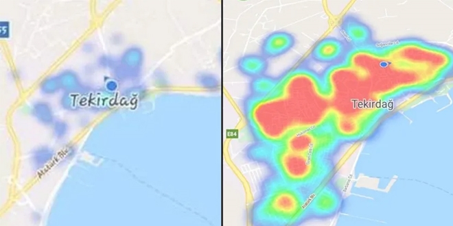 Koronada 'örnek şehir' kırmızıya döndü
