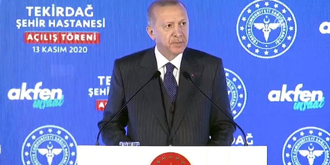 Erdoğan'dan sağlık çalışanlarına yapılan saldırılara sert tepki