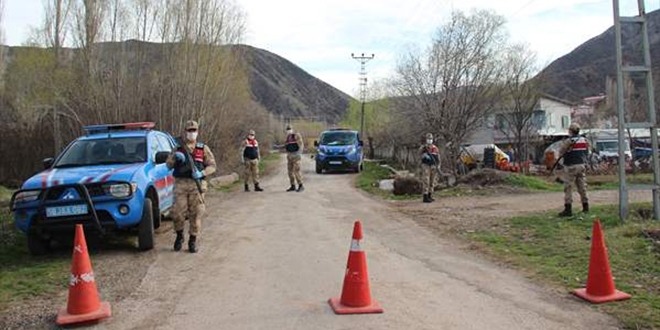 Ardahan'da 3 mahalle Kovid-19 nedeniyle karantinaya alnd