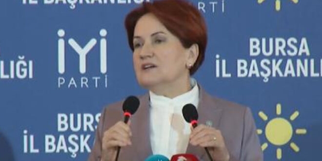 Meral Akşener, İYİ Parti'nin oy oranını açıkladı