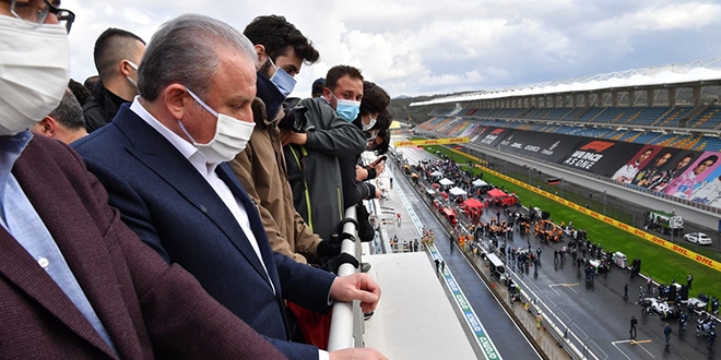 TBMM Başkanı Şentop, Formula 1 Pistini İnceledi