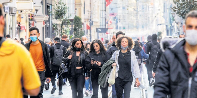 İstanbul'da salgında mavi yaka etkisi