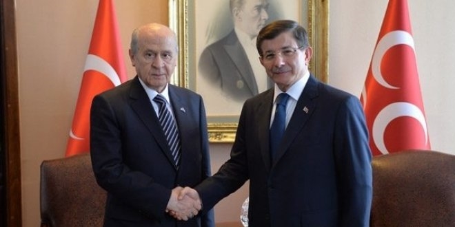 Davuto�lu'nun randevu talebine, Bah�eli'den �artl� yan�t