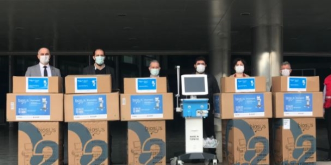 Emekli ��retmen birikimi ile 5 solunum cihaz� ald�