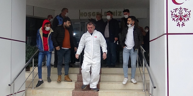 Ambulans şoförünü darp eden şahıs serbest bırakıldı