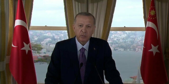 Erdoğan, G20 Liderler Zirvesi'ne video mesaj gönderdi