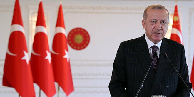 Erdoan: Trkiye'nin rettii ay tm insanln hizmetine sunacaz