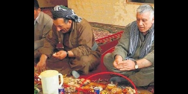 Teröristler sefalette elebaşları ziyafette