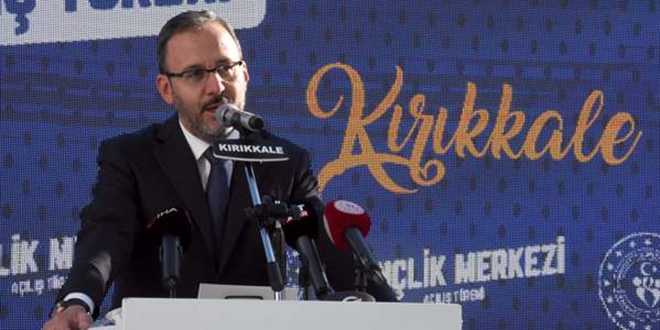 Bakan Kasapoğlu: Pandemiye rağmen hiçbir çalışmamızı durdurmadık