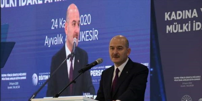 Soylu'dan 'kadına şiddet' konusunda kaymakam ve valilere talimat