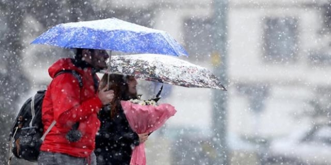 Meteorolojiden sağanak, kar ve fırtına uyarısı