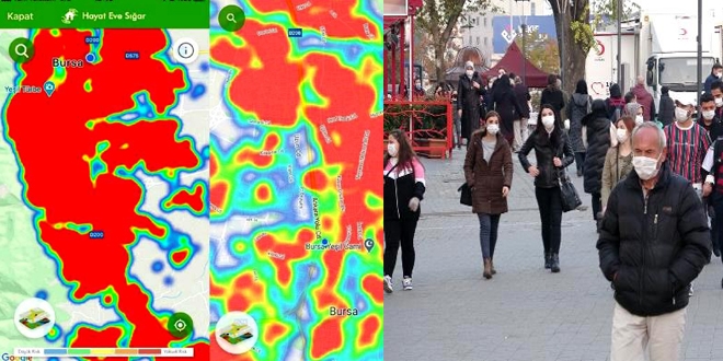 Bir ilimizde risk haritası 3 ayda kırmızıya döndü