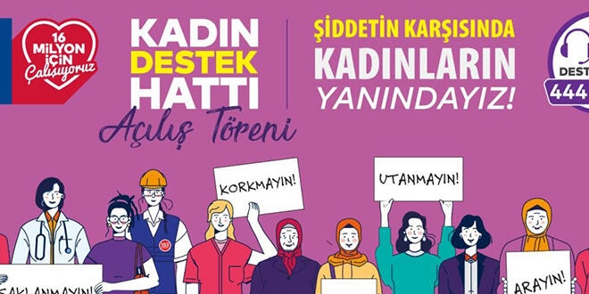 İBB'den kadınlara 4 dilli destek hattı